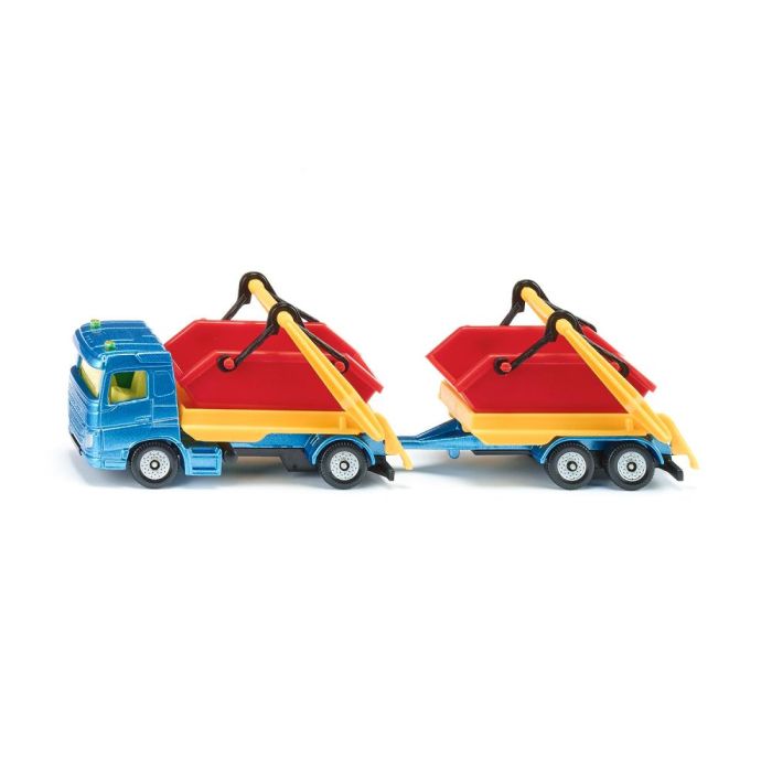 Siku HGV with Skip and Trailer (1695) Siku HGV with Skip and Trailer (1695)