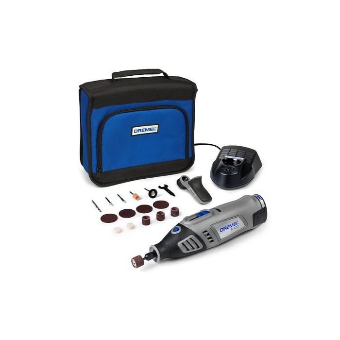 Dremel 8100 8100-1/15 7,2V Li-Ion rotācijas instruments ar 15 piederumiem (F0138100JA) Dremel 8100 8100-1/15 7,2V Li-Ion rotācijas instruments ar 15 piederumiem (F0138100JA)