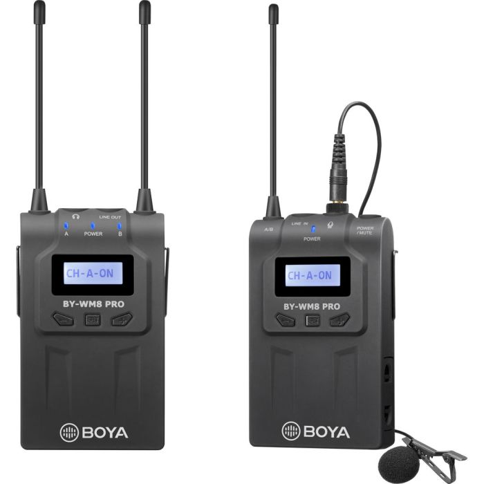Boya Mikrofons BY-WM8 Pro-K1 UHF Wireless Boya Mikrofons BY-WM8 Pro-K1 UHF Wireless