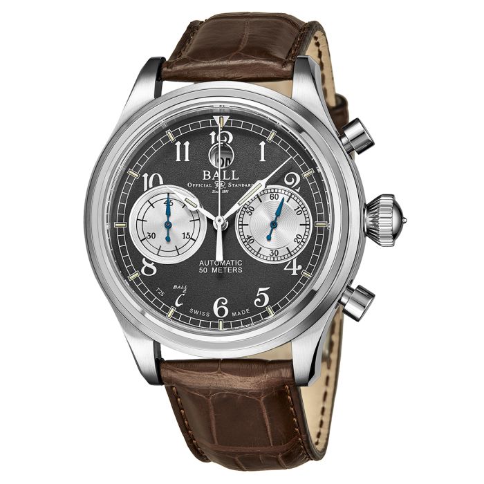 Ball Trainmaster Cannonball Men's Watch CM1052D-L2J-GY Ball Trainmaster Cannonball Men's Watch CM1052D-L2J-GY