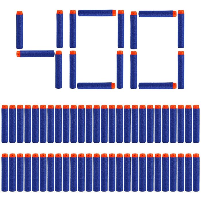 LVHERO Little Valentine Refill Darts Foam Darts 400 pcs Ammo Pack for NERF N Strike Elite Series LVHERO Little Valentine Refill Darts Foam Darts 400 pcs Ammo Pack for NERF N Strike Elite Series