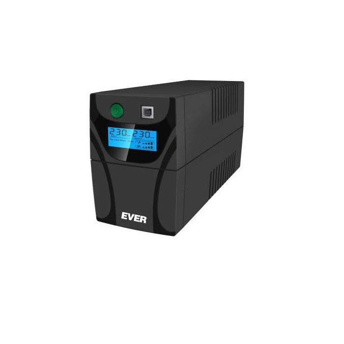 Ever Easyline 650 AVR USB Line-Interactive 0.65 kVA 360 W Ever Easyline 650 AVR USB Line-Interactive 0.65 kVA 360 W