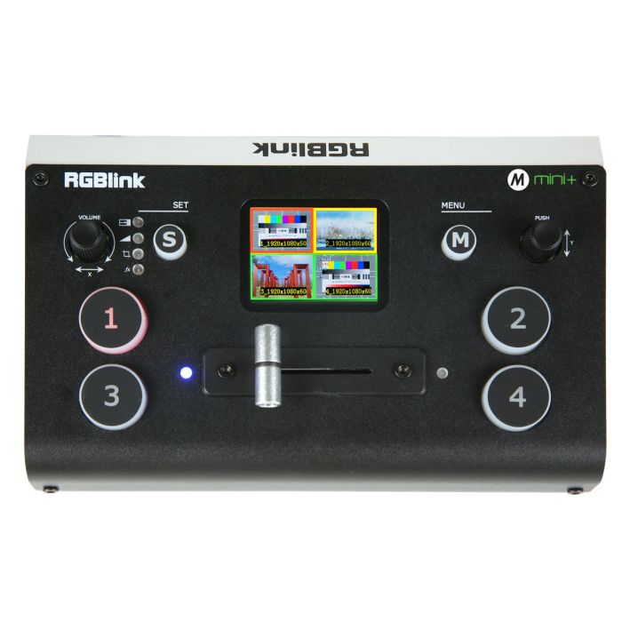 RGBLink Mini+ Streaming Switcher with PTZ RGBLink Mini+ Streaming Switcher with PTZ
