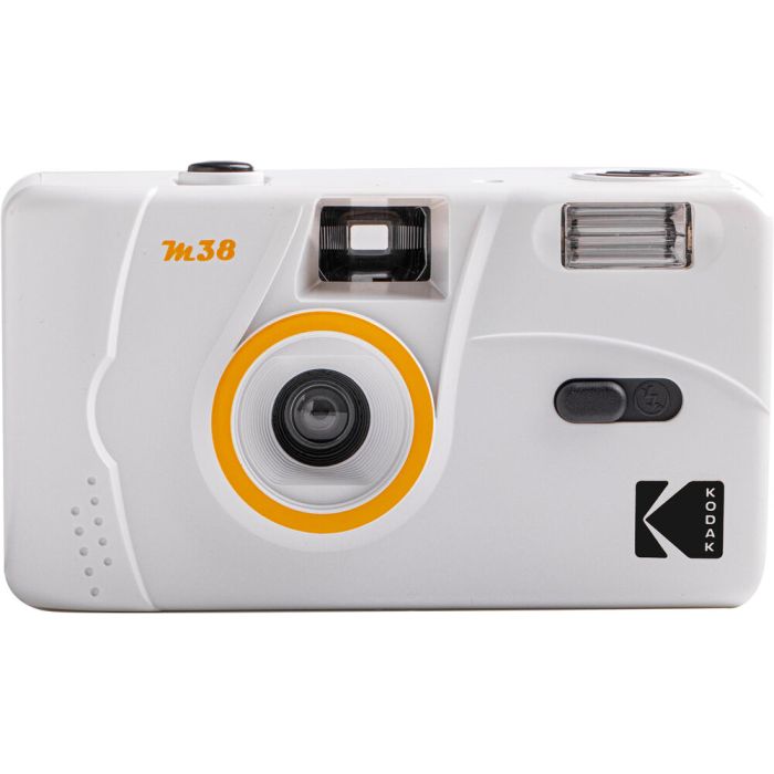 Kodak M38 Reusable 35mm Film Camera White Kodak M38 Reusable 35mm Film Camera White