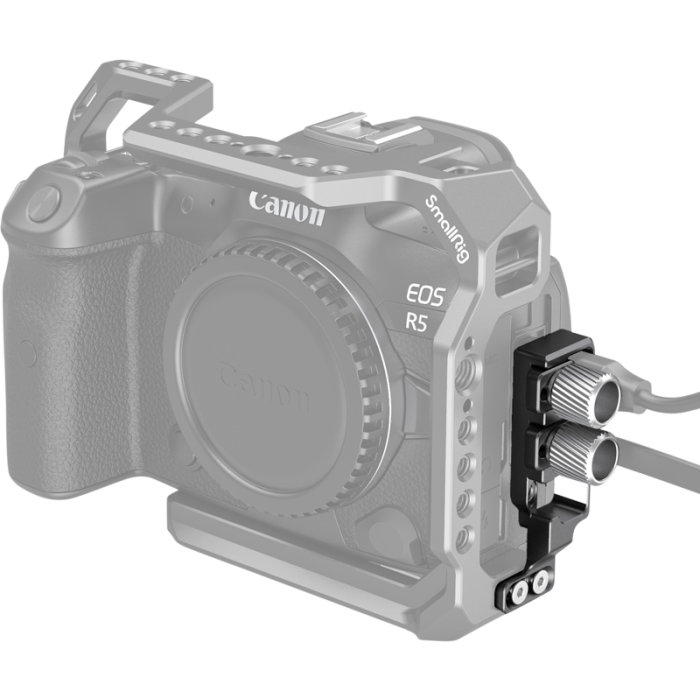 SmallRig 2981 HDMI & USB-C Cable Clamp for R5/R6 & R5C SmallRig 2981 HDMI & USB-C Cable Clamp for R5/R6 & R5C