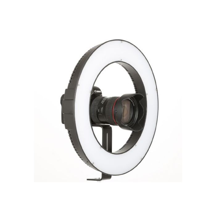 Falcon Eyes Bi-Color LED Ring Lamp Dimmable DVR-384DVC on 230V Falcon Eyes Bi-Color LED Ring Lamp Dimmable DVR-384DVC on 230V