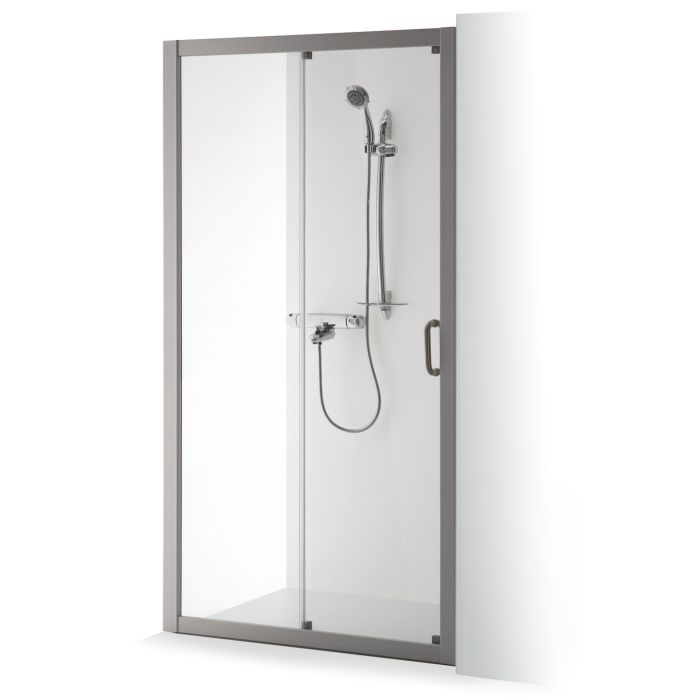 Baltijas Brasta SVAJA Dušas Siena Nišām 139x142x65 Satin Baltijas Brasta SVAJA Dušas Siena Nišām 139x142x65 Satin