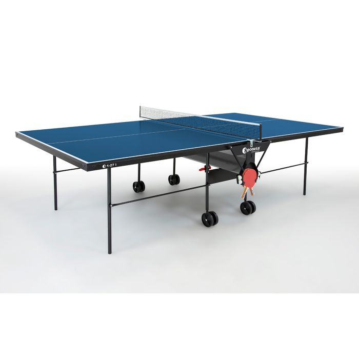 Sponeta S1-27i Tennis Table Blue 16mm MDF Indoors (211.7010) Sponeta S1-27i Tennis Table Blue 16mm MDF Indoors (211.7010)