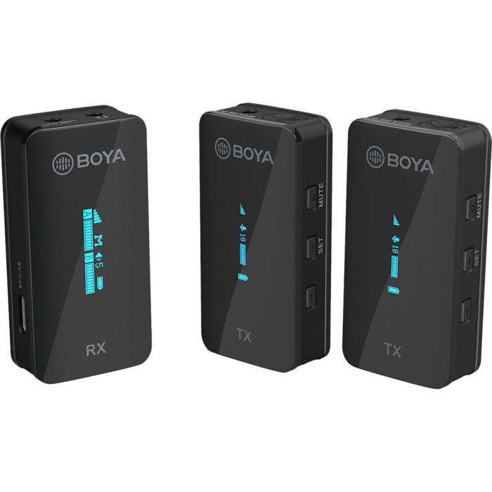 Boya BY-XM6-S2 2.4GHz Ultra-compact Wireless Microphone System Boya BY-XM6-S2 2.4GHz Ultra-compact Wireless Microphone System