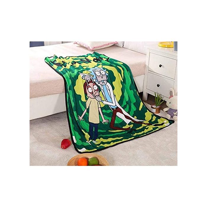Rick and Morty plush throw 48in*60in (123cmx154cm) Rick and Morty plush throw 48in*60in (123cmx154cm)