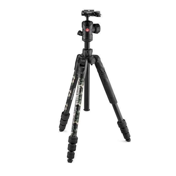 Manfrotto Befree Advanced Camo Wild Green Travel Tripod (MKBFRTA4CAM3-BH) Manfrotto Befree Advanced Camo Wild Green Travel Tripod (MKBFRTA4CAM3-BH)