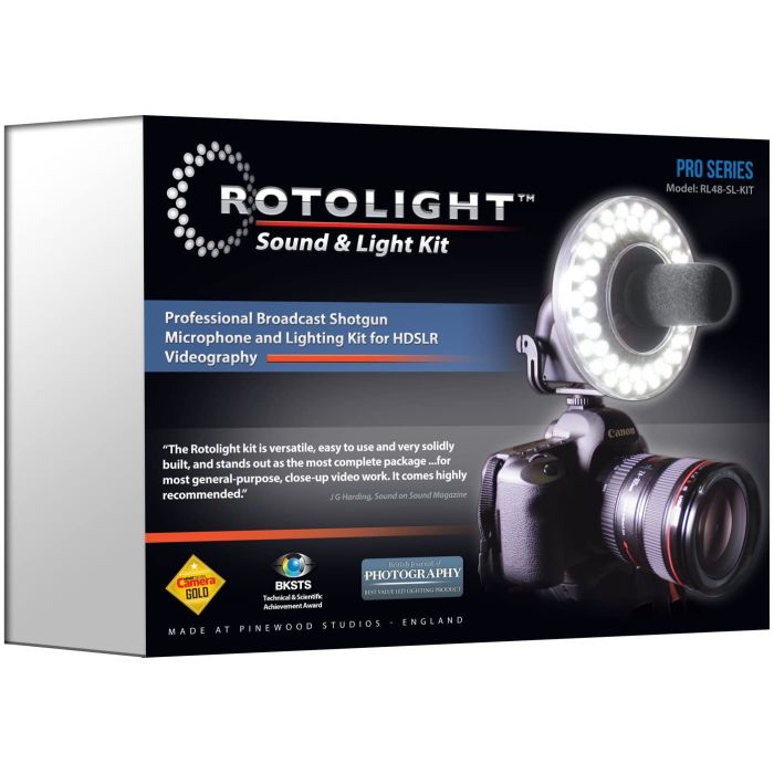 Rotolight RL48 Sound and Light Kit for DSLR (RL48-SL-KIT)