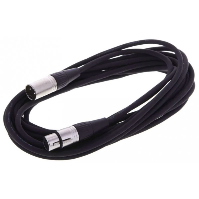 the sssnake SM6BK XLR Male / XLR Female 6m the sssnake SM6BK XLR Male / XLR Female 6m