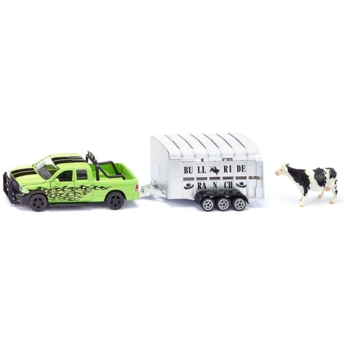 Siku RAM 1500 with livestock trailer (1998) Siku RAM 1500 with livestock trailer (1998)