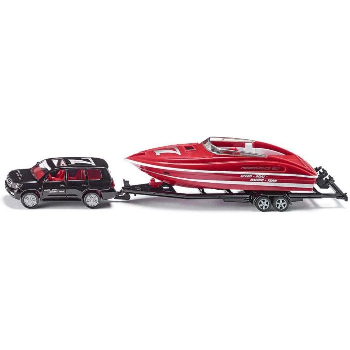 Siku Car with motorboat (2543) Siku Car with motorboat (2543)