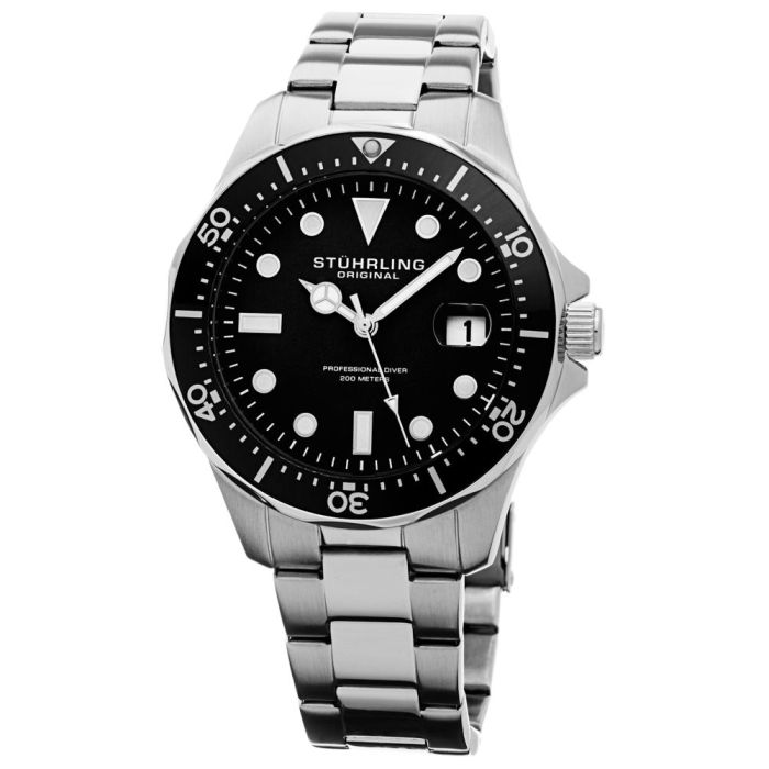 Stuhrling Aquadiver Men's Watch 824.01 Stuhrling Aquadiver Men's Watch 824.01