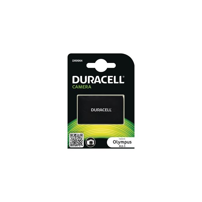 Duracell DR9964 Replacement For Olympus BLS-5 Battery 7.4V 1100mAh Duracell DR9964 Replacement For Olympus BLS-5 Battery 7.4V 1100mAh
