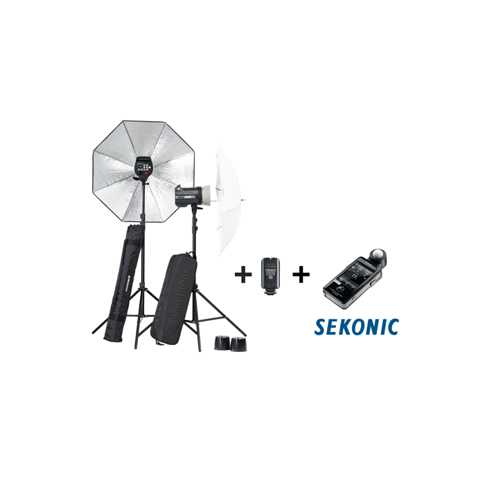 Elinchrom BRX 250/250 Umbrella To Go Set (20748.2) Elinchrom BRX 250/250 Umbrella To Go Set (20748.2)