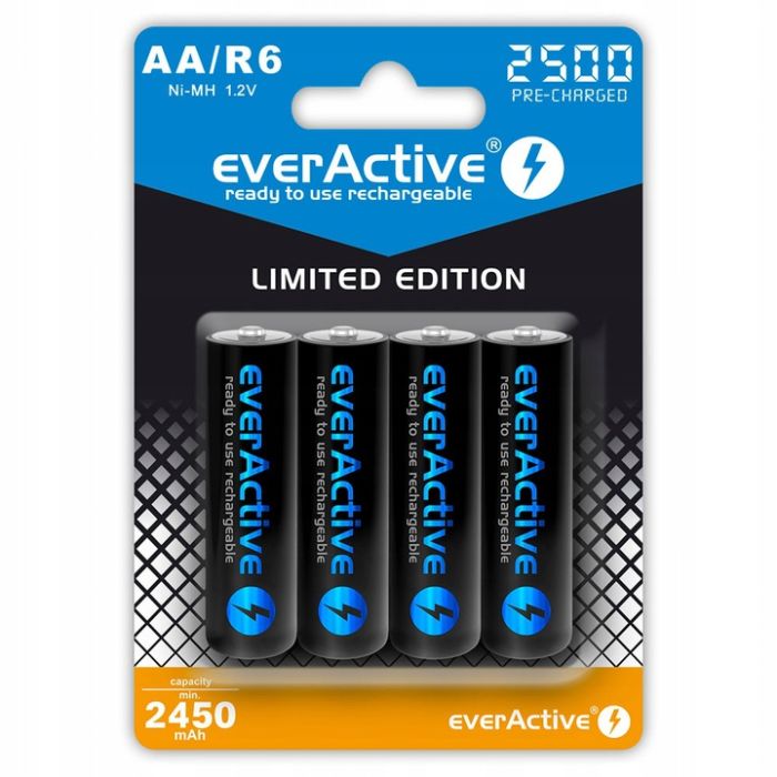 everActive Ni-MH R6 AA 2500 mAh (5903205771681) everActive Ni-MH R6 AA 2500 mAh (5903205771681)