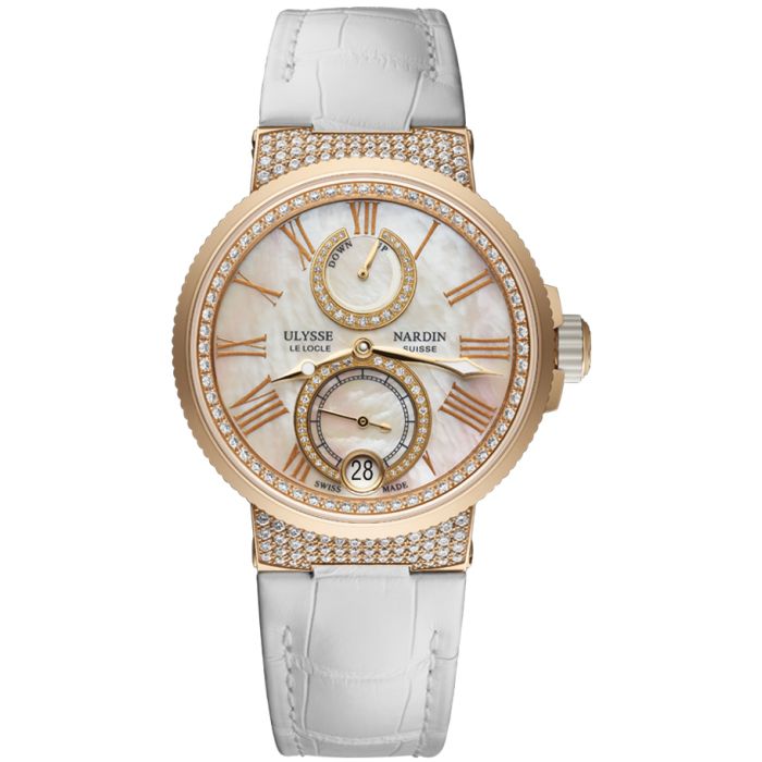Ulysse Nardin Marine Lady Chronometer Ladies Watch 1182-160C/490