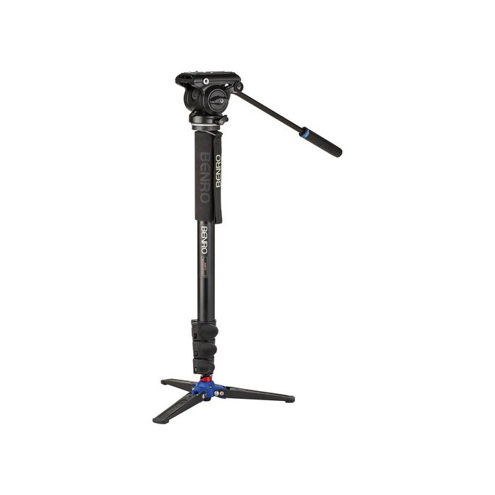 Benro S Pro A48F Classic Aluminum Monopod with S4PRO Head (A48FDS4PRO)