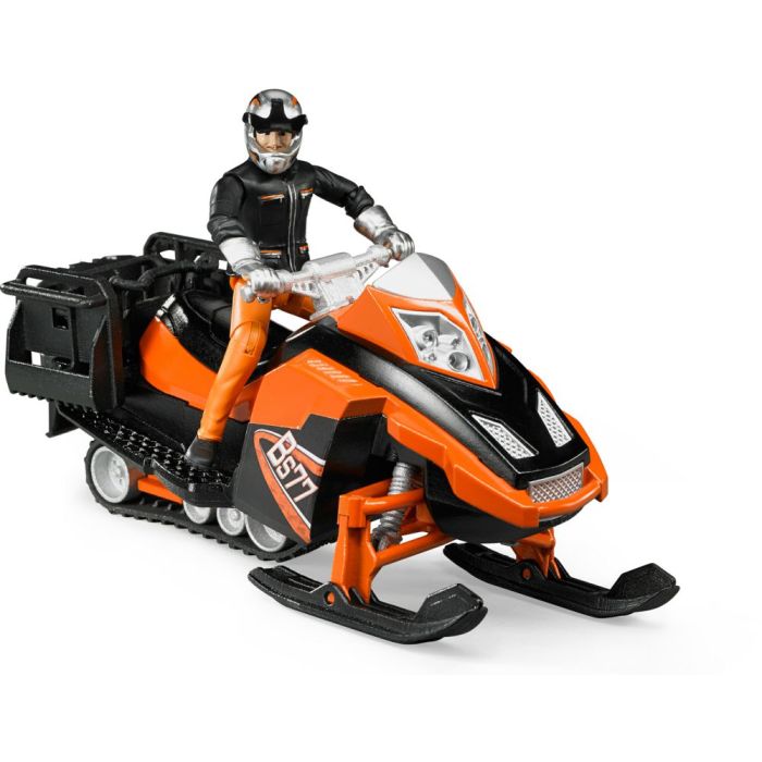 Bruder Snowmobile with Driver and Accessories (63101) Bruder Snowmobile with Driver and Accessories (63101)