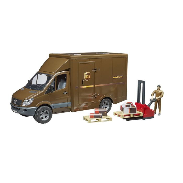 Bruder UPS MB Sprinter With Driver And Accessories (02538) Bruder UPS MB Sprinter With Driver And Accessories (02538)