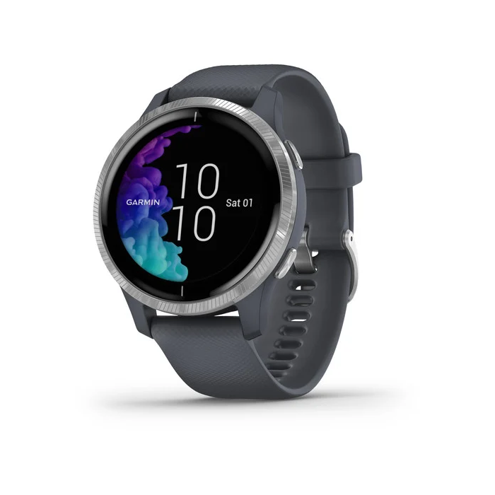 Garmin Venu Blue Granite/Silver (010-02173-03) Garmin Venu Blue Granite/Silver (010-02173-03)
