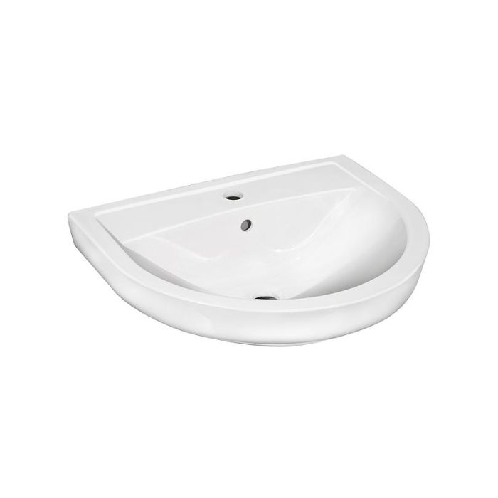 Gustavsberg Bathroom Sink Nordic³ 410055 - For Bolt/Bracket Mounting 55cm (41005501) Gustavsberg Bathroom Sink Nordic³ 410055 - For Bolt/Bracket Mounting 55cm (41005501)
