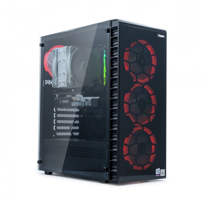 Capital NEO X Squadron i5-10400F/ 16GB/ RX6600/ 1TB/ WF/ BT/ Win10Home (155160)