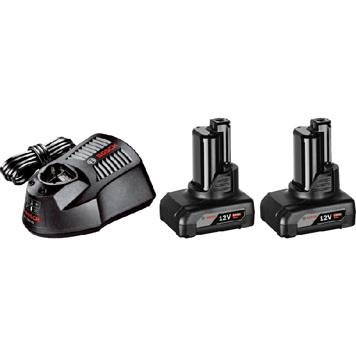 Bosch GBA 12V 2x6.0Ah + GAL 1230 Set Carton (1600A00X7N) Bosch GBA 12V 2x6.0Ah + GAL 1230 Set Carton (1600A00X7N)