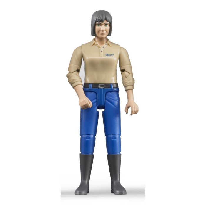 Bruder Woman Model Light Skin and Blue Jeans (60406) Bruder Woman Model Light Skin and Blue Jeans (60406)