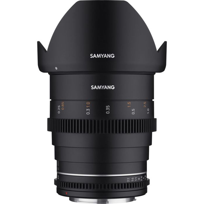 Samyang VDSLR 24mm T1.5 MK2 Canon M