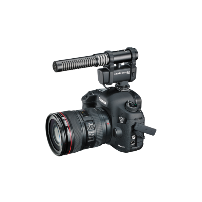Audio-Technica AT8024 Stereo/Mono Camera-Mount Microphone