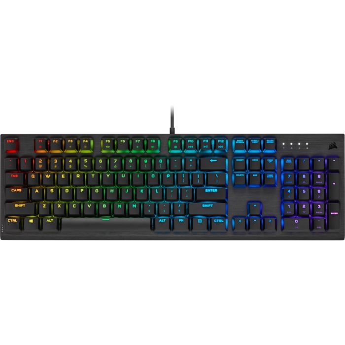 Corsair K60 LOWPROFILE RGB Pro Cherry MX Low Profile Speed US (CH-910D018-NA) Corsair K60 LOWPROFILE RGB Pro Cherry MX Low Profile Speed US (CH-910D018-NA)