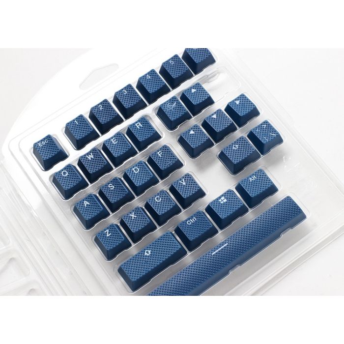 Ducky Rubber Keycap Set 31 Navy Blue Ducky Rubber Keycap Set 31 Navy Blue