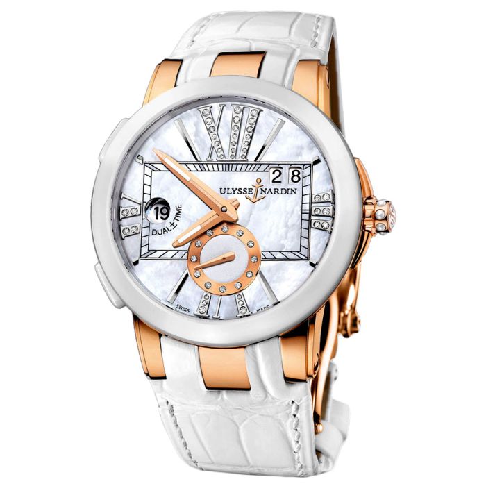 Ulysse Nardin Executive Dual Time Ladies Ladies Watch 246-10-391 Ulysse Nardin Executive Dual Time Ladies Ladies Watch 246-10-391