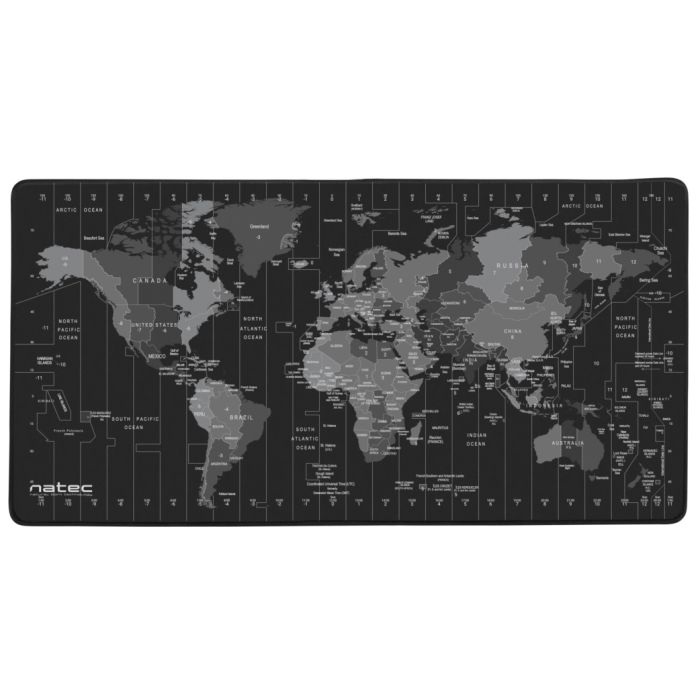 Natec Mouse Pad Time Zone Maps Maxi NPO-1119 Natec Mouse Pad Time Zone Maps Maxi NPO-1119