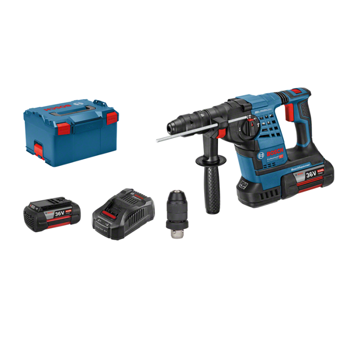 Bosch GBH 36 VF-LI Plus, 2x4.0Ah L-Boxx (0611907002) Bosch GBH 36 VF-LI Plus, 2x4.0Ah L-Boxx (0611907002)