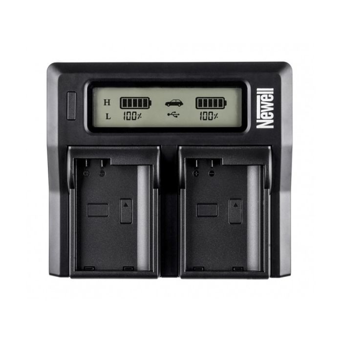 Newell DC-LCD Two-channel Charger for NP-FP, NP-FH, NP-FV series Batteries Newell DC-LCD Two-channel Charger for NP-FP, NP-FH, NP-FV series Batteries
