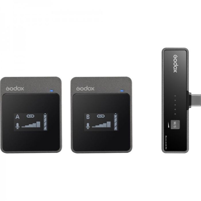 Godox Movelink UC2 2.4GHz Wireless Microphone System (USB Type-C) Godox Movelink UC2 2.4GHz Wireless Microphone System (USB Type-C)