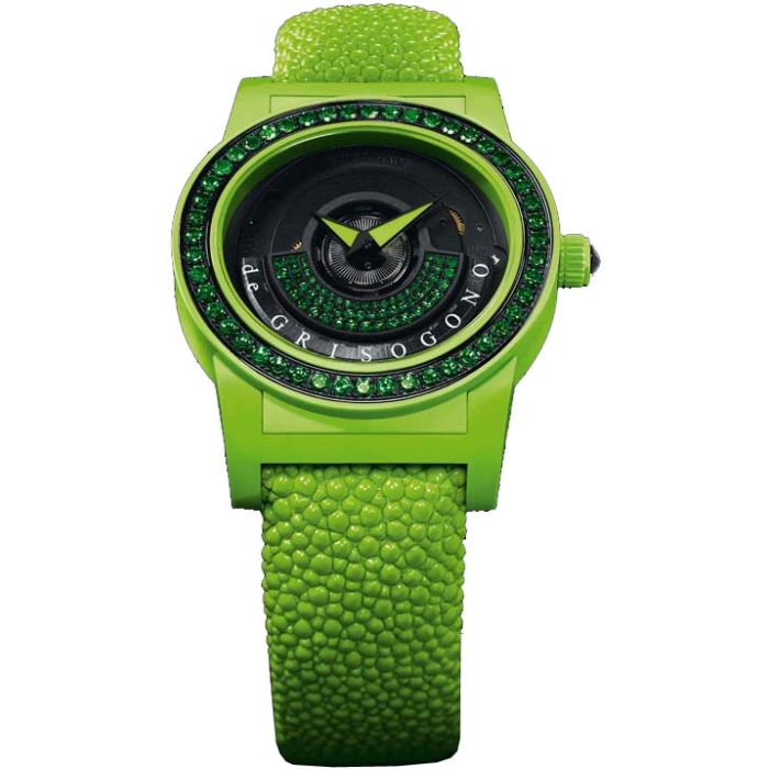 DeGrisogono Tondo by Night  Ladies Watch Tondo-by-Night-Green