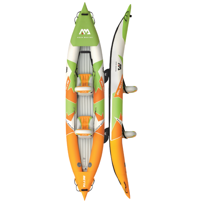Aqua Marina Betta-412 Leisure Kayak-2 person. Inflatable deck. Kayak paddle set included (BE-412) Aqua Marina Betta-412 Leisure Kayak-2 person. Inflatable deck. Kayak paddle set included (BE-412)