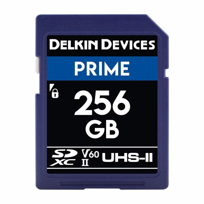 Delkin Prime SDXC 256GB Class 10 U3 V60 300/100 MB/s (DDSD19002HV) Delkin Prime SDXC 256GB Class 10 U3 V60 300/100 MB/s (DDSD19002HV)