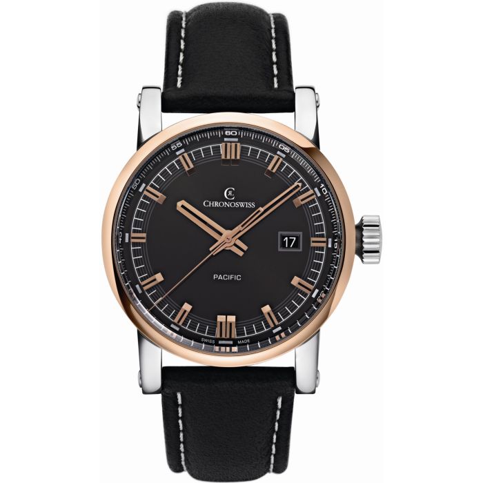 Chronoswiss Pacific Grand Pacific 43mm Men's Watch CH-2882BR-BK2 Chronoswiss Pacific Grand Pacific 43mm Men's Watch CH-2882BR-BK2