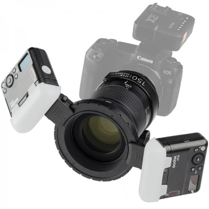 Macro Set Irix Lens 150mm Dragonfly + Godox MF12 K2 for Canon Macro Set Irix Lens 150mm Dragonfly + Godox MF12 K2 for Canon