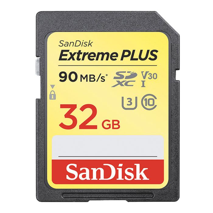 SanDisk Extreme Plus SDXC 32GB 90MB V30 U3 (SDSDXWF-032G-GNCIN) SanDisk Extreme Plus SDXC 32GB 90MB V30 U3 (SDSDXWF-032G-GNCIN)