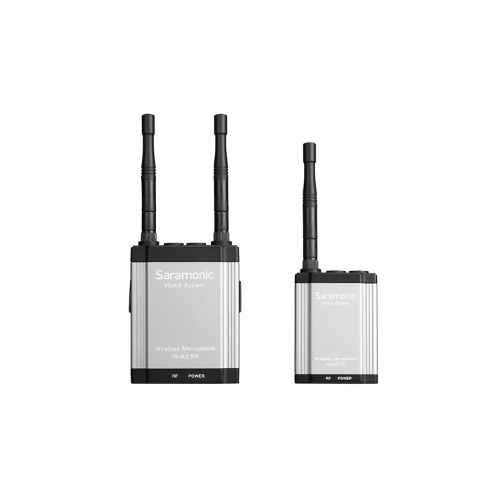 Saramonic Vlink2 Kit1 (TX+RX) 2.4 GHz Wireless Microphone System Saramonic Vlink2 Kit1 (TX+RX) 2.4 GHz Wireless Microphone System