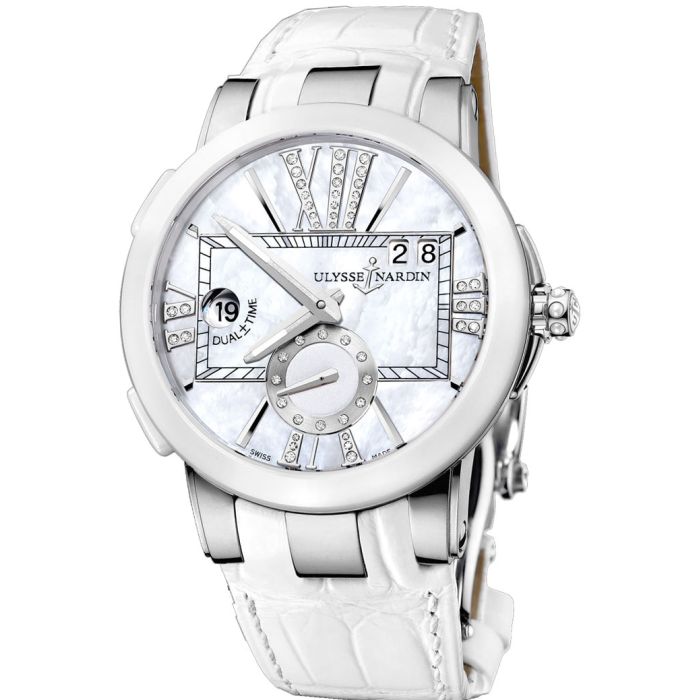 Ulysse Nardin Executive Dual Time Ladies Ladies Watch 243-10-391 Ulysse Nardin Executive Dual Time Ladies Ladies Watch 243-10-391