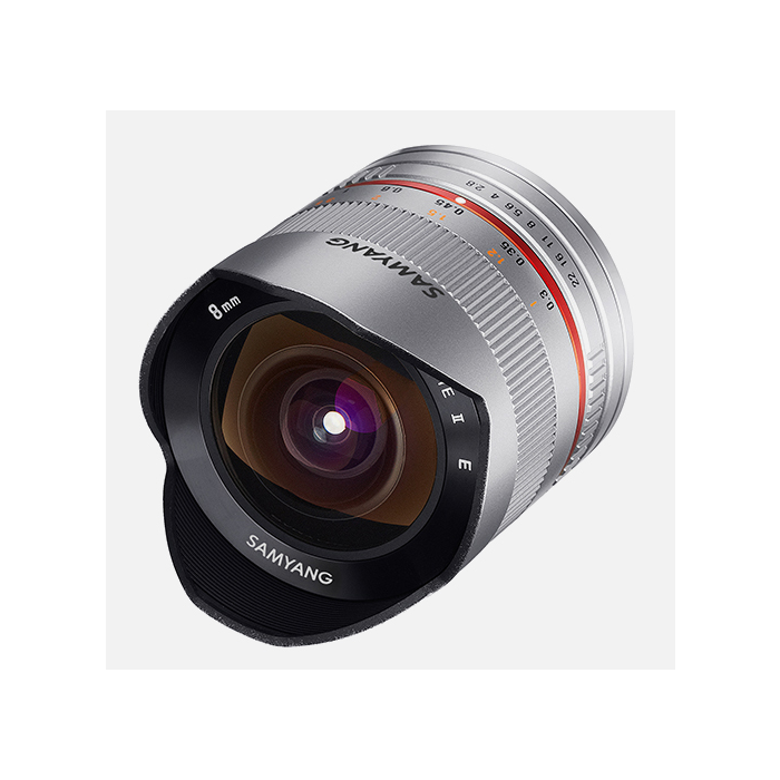 Samyang 8mm F/2.8 UMC Fish-eye II Canon M Silver